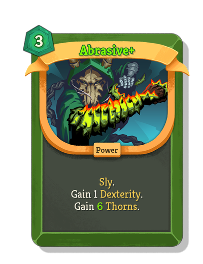 Abrasive upgraded