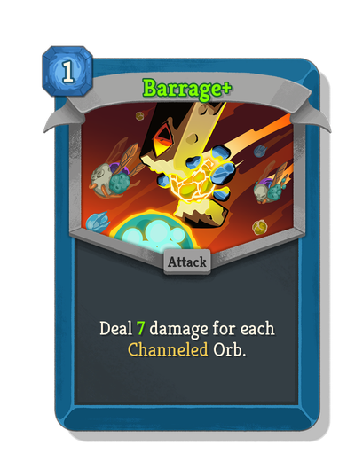Barrage upgraded