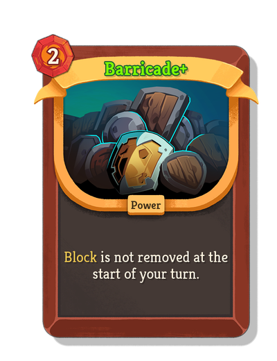 Barricade upgraded