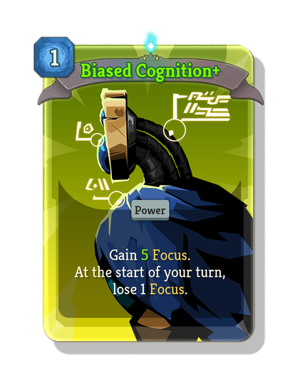 Biased Cognition upgraded