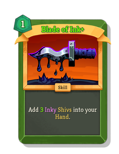 Blade of Ink upgraded