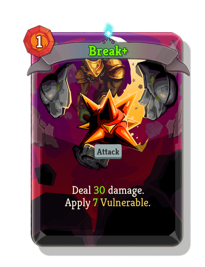Break upgraded