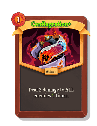 Conflagration upgraded