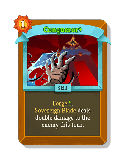 Conqueror upgraded