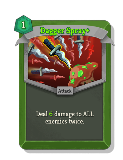 Dagger Spray upgraded