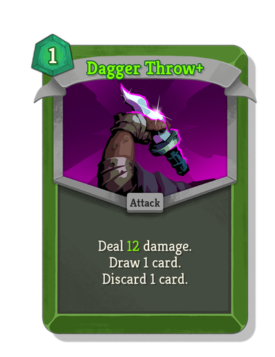 Dagger Throw upgraded