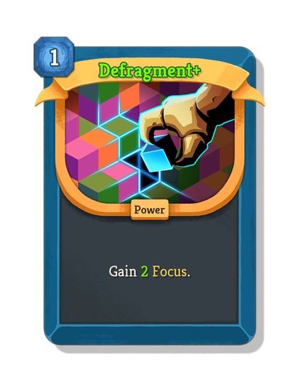 Defragment upgraded