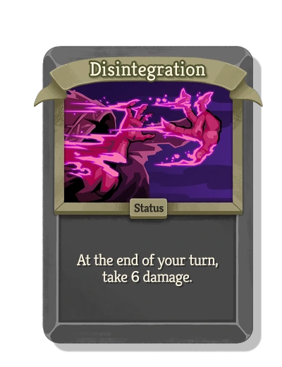Disintegration