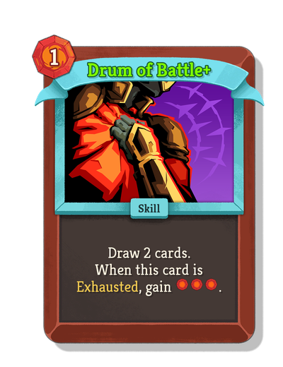 Drum of Battle upgraded