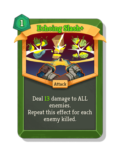 Echoing Slash upgraded