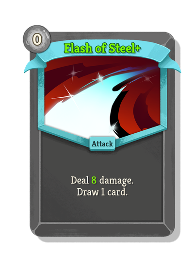 Flash of Steel upgraded