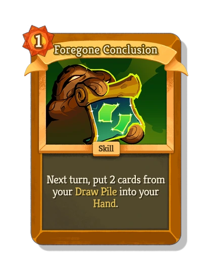 Foregone Conclusion