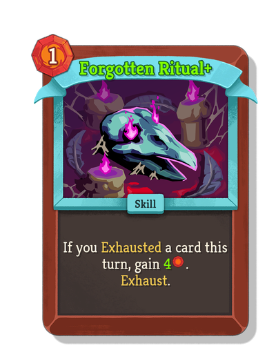 Forgotten Ritual upgraded