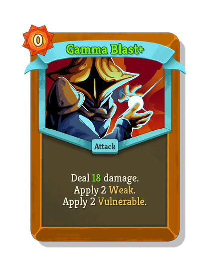 Gamma Blast upgraded