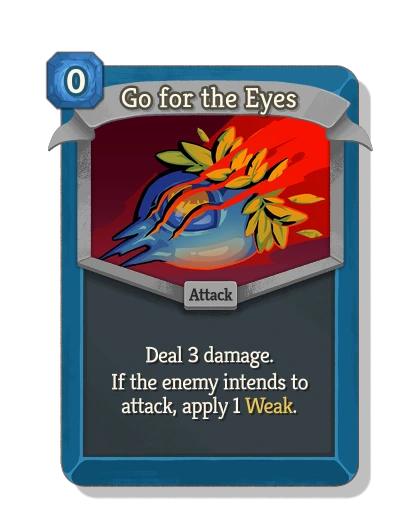 Go for the Eyes