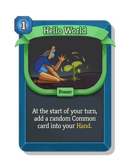 Hello World