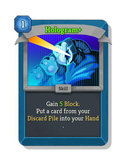 Hologram upgraded