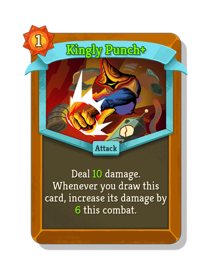 Kingly Punch upgraded