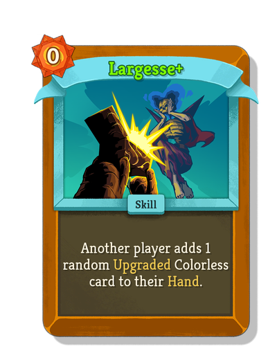 Largesse upgraded