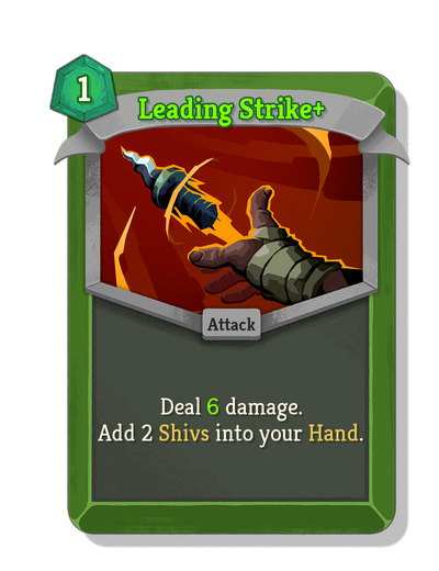 Leading Strike upgraded