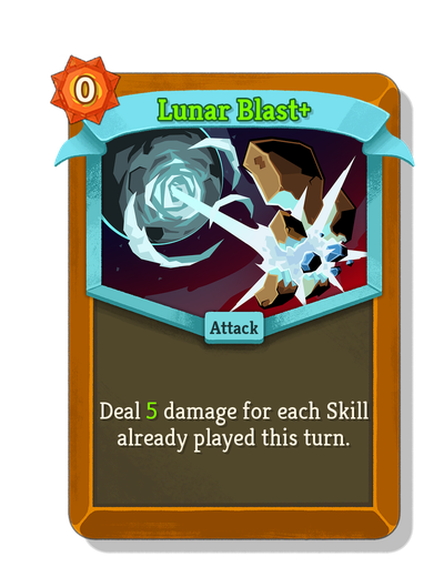 Lunar Blast upgraded