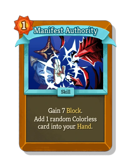 Manifest Authority