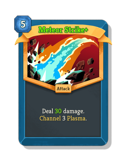 Meteor Strike upgraded