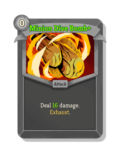 Minion Dive Bomb upgraded