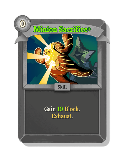 Minion Sacrifice upgraded