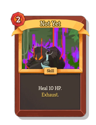 Not Yet