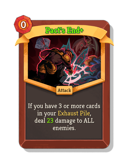 Pact's End upgraded