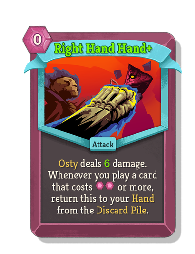 Right Hand Hand upgraded