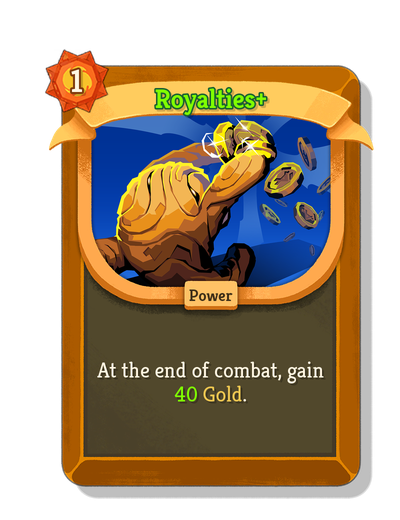 Royalties upgraded