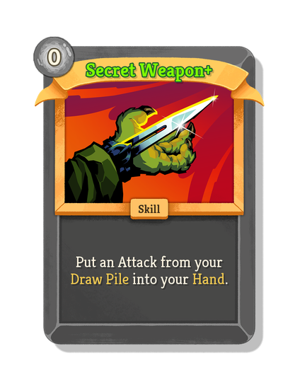 Secret Weapon upgraded