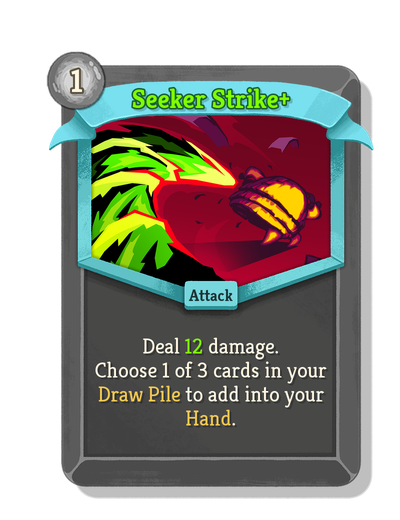 Seeker Strike upgraded