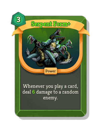Serpent Form upgraded