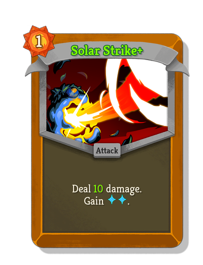 Solar Strike upgraded