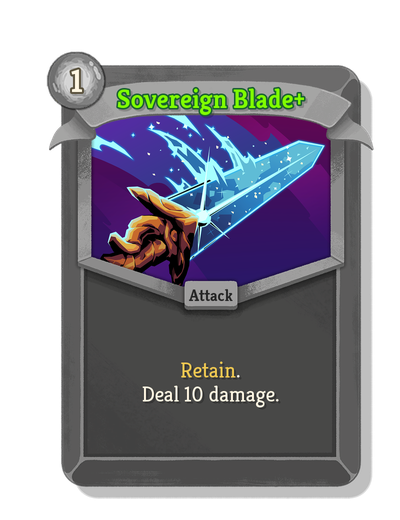 Sovereign Blade upgraded