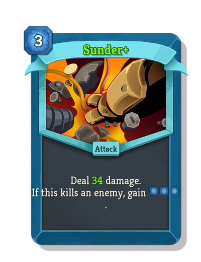Sunder upgraded