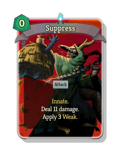 Suppress