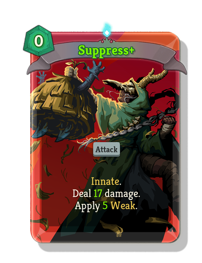Suppress upgraded