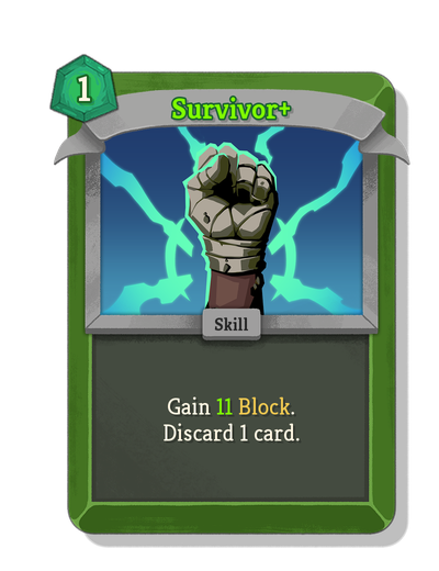 Survivor upgraded