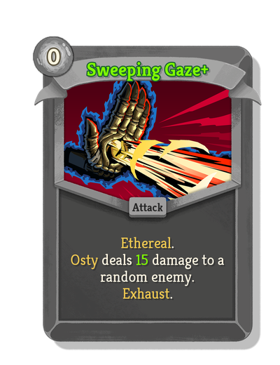 Sweeping Gaze upgraded