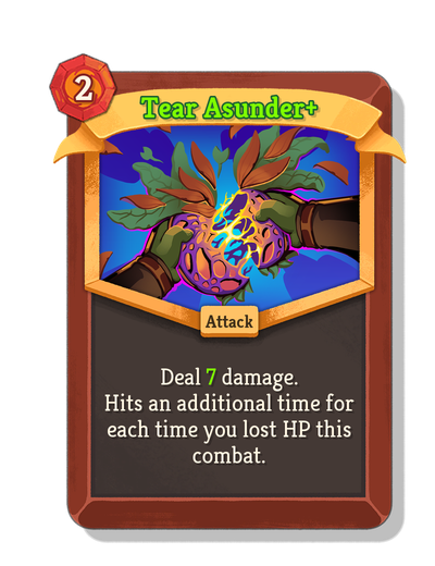 Tear Asunder upgraded