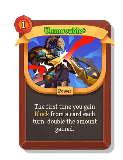 Unmovable upgraded